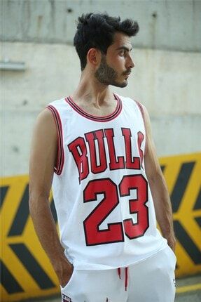 Bulls Beyaz Penye Atlet outcastwear-06