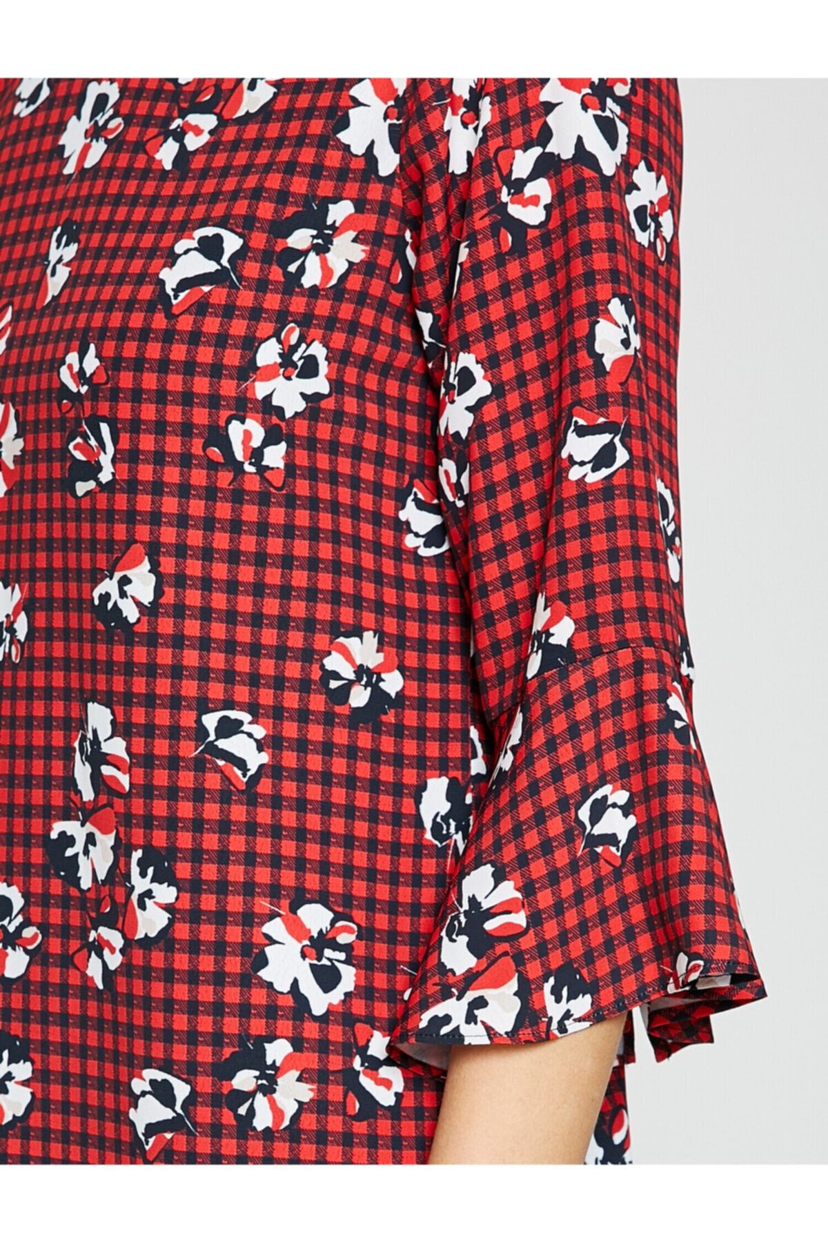 Koton Kleid Rot A-Linie Fast ausverkauft NW6933