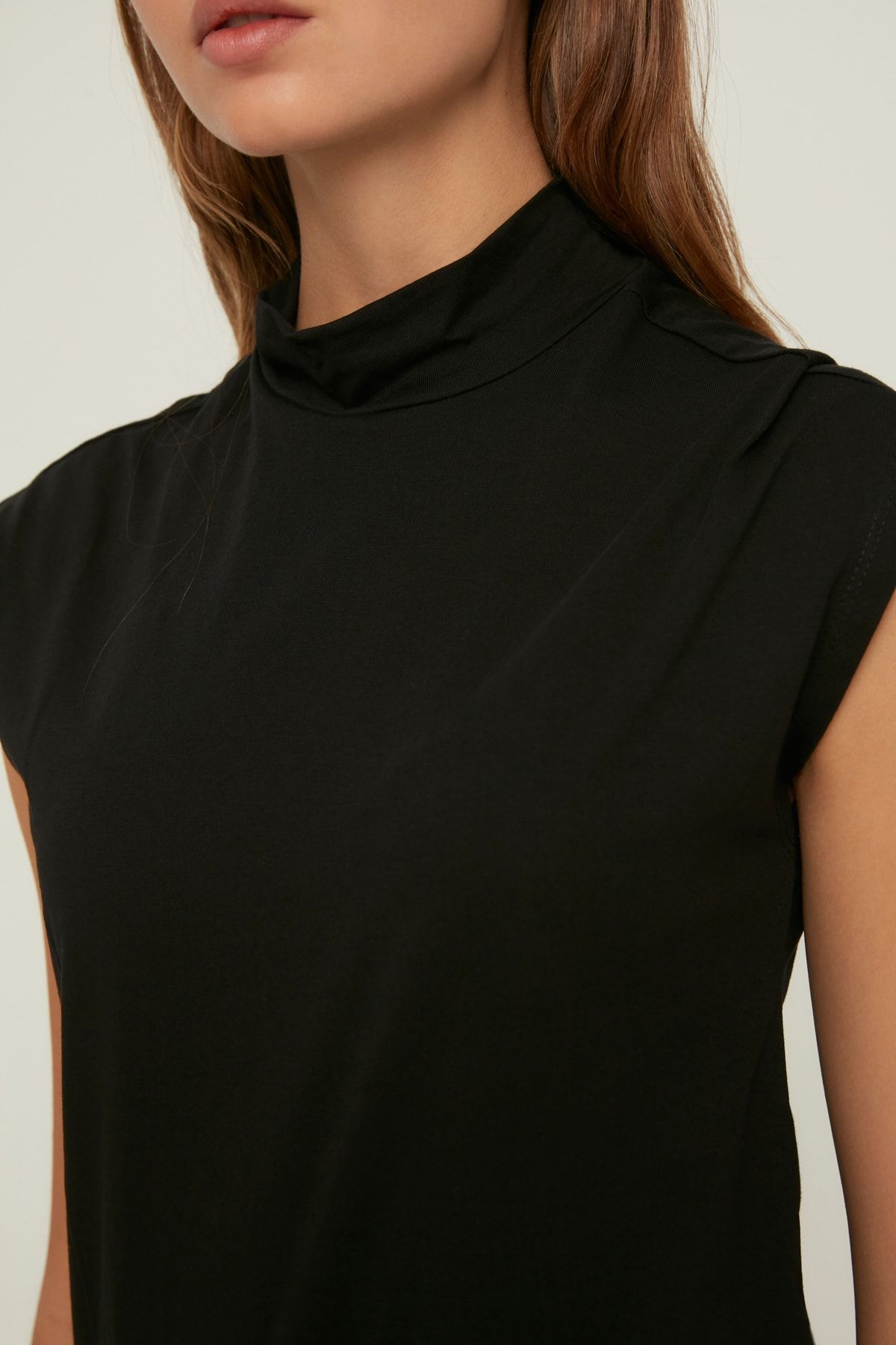 Trendyol Modest-Căptușeală pentru tunică fără mâneci, negru și gri - pachet de 2 TCTSS21UK0033 8