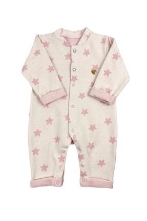 Flexi Baby Yıldızlı Kız Bebek Tulum HT0179