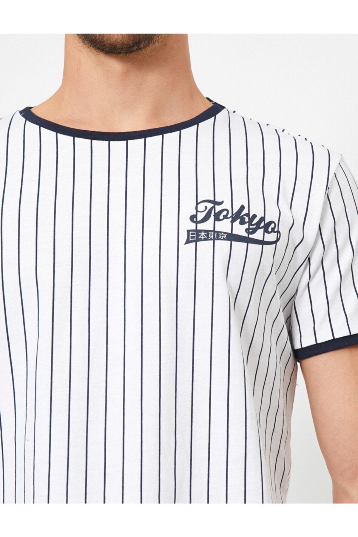 تیشرت مردانه قرمز کوتون | 0YAM14148OK اورجینال - تصویر 5