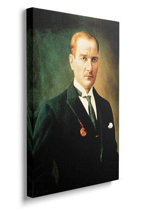 Atatürk Portre Tek Parça Kanvas Tablo 7RK1PYKT716