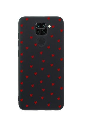 Xiaomi Redmi Note 9 Minik Kalpler Slience Premium Silikonlu Lansman Siyah Telefon Kılıfı BCXRDMINOT9MNKKLPLER