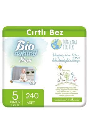 Bio Natural Bebek Bezi 5 Numara 240 Adet BIO5 x3