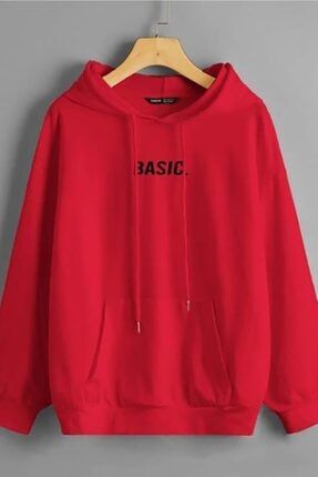 Kadın Kırmızı Mad Girls Sweatshirt Mg811 MG811