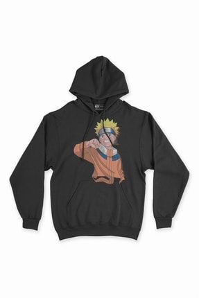 Naruto Uzumaki Narutopedia Kapşonlu Sweatshirt Hoodie 300204