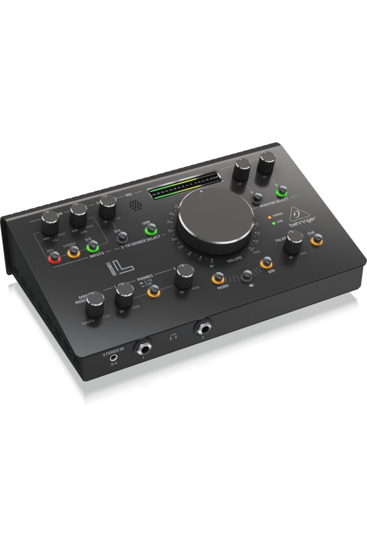 Behringer Studıo L Midas Preamp'ları, 192 Khz 2x2 Usb Audio Arayüzü Ve Üst Düzey Stüdyo Kontrol
