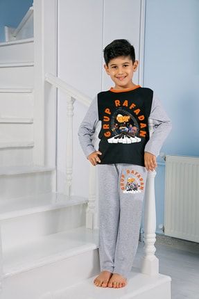 Erkek Çocuk Rafadan Tayfa Lisanslı Pamuklu Pijama Takım 42