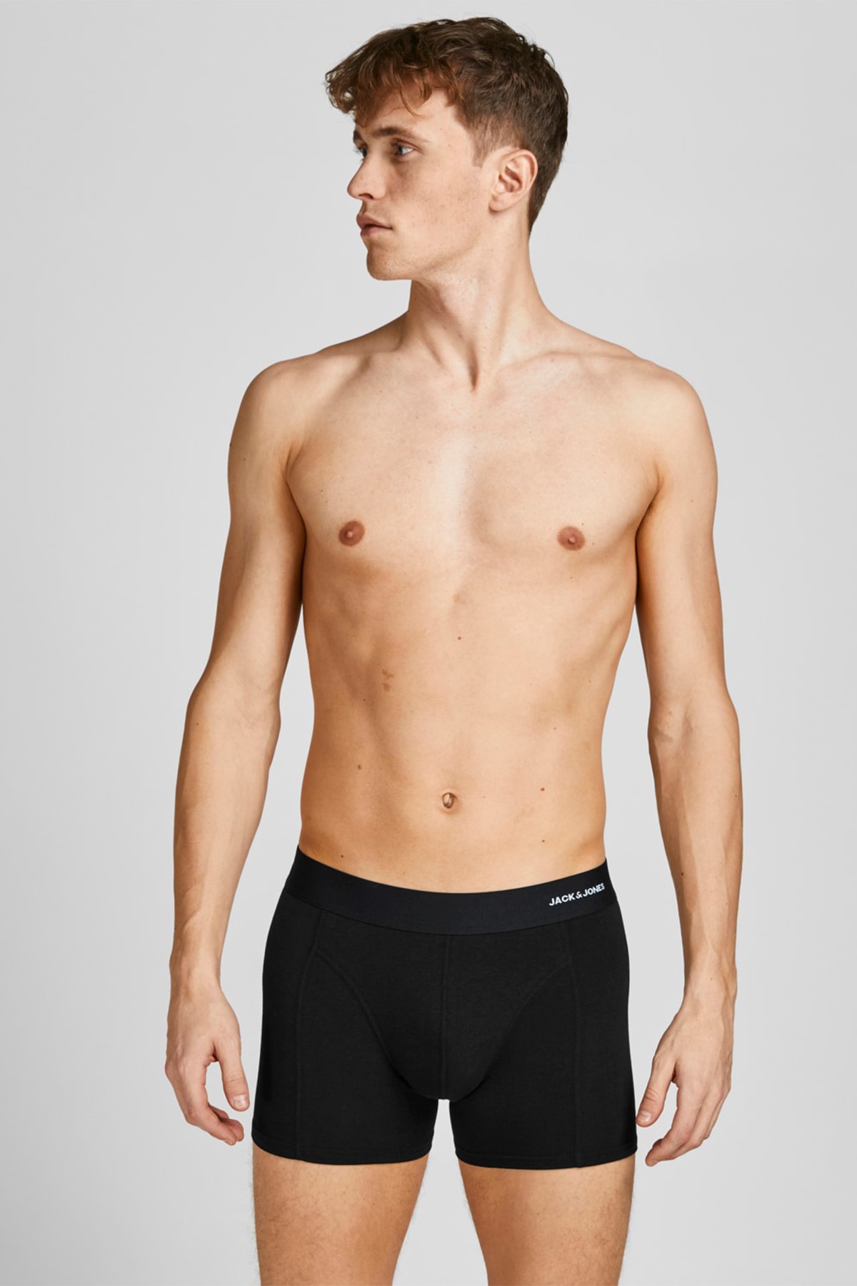 باکسر مردانه مشکی Jack & Jones | 12198875 اورجینال - تصویر 2