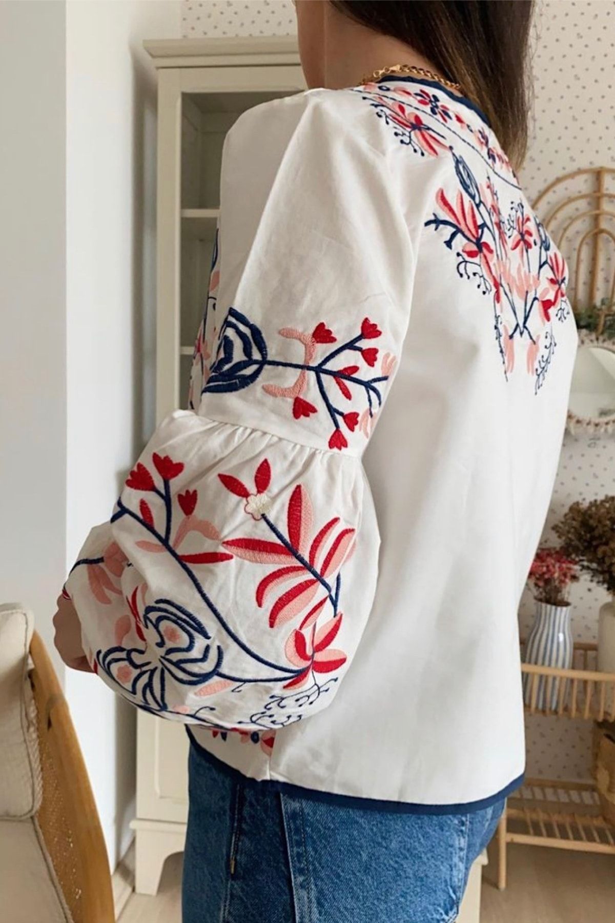 FEMELLE-Women's Embroidered Jacket 4