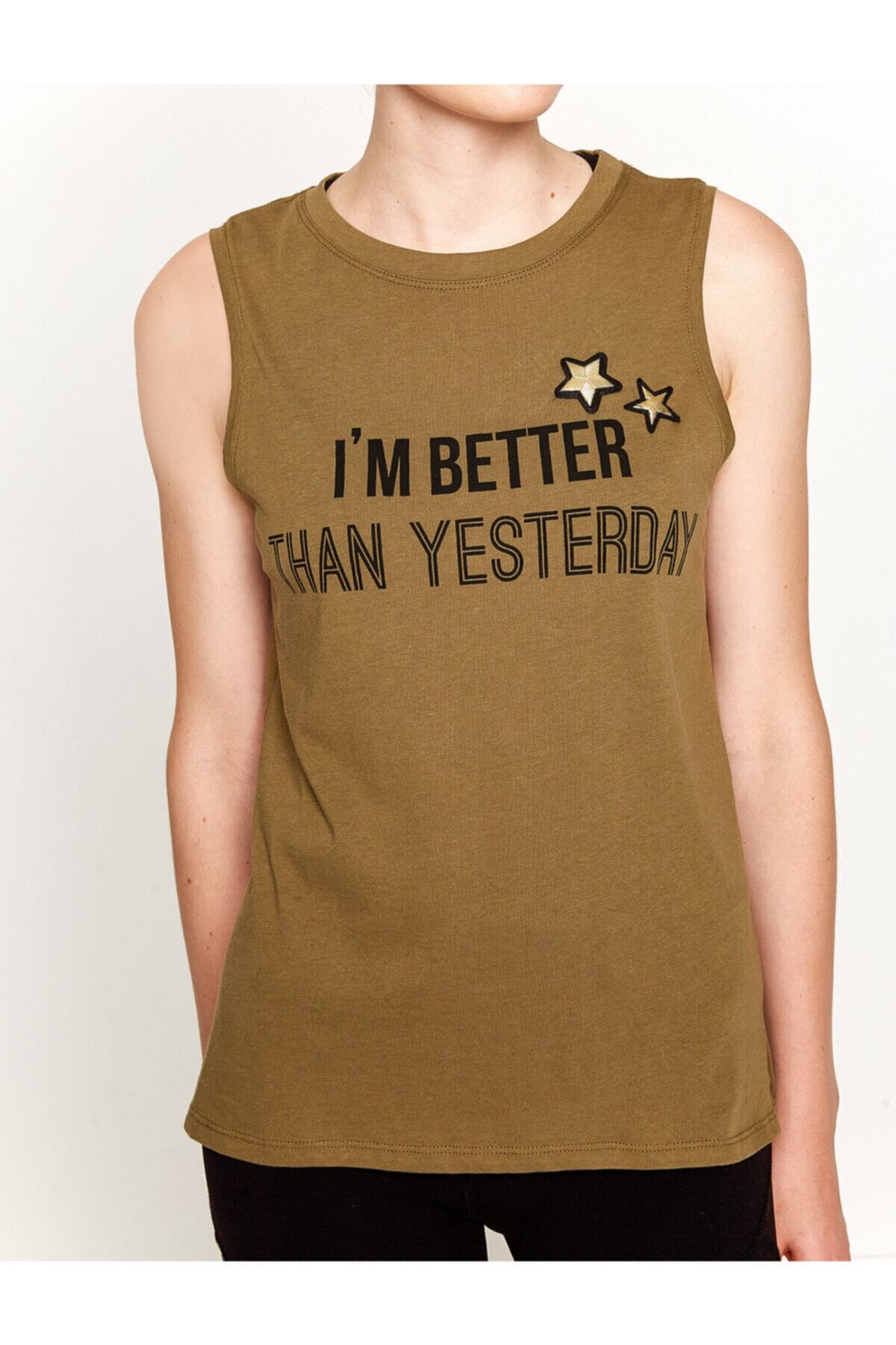 Koton-Written Printed Undershirt 3