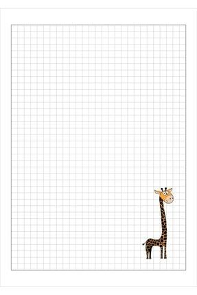 A5 50 Yaprak Zürafa Not Defteri çekfa1062