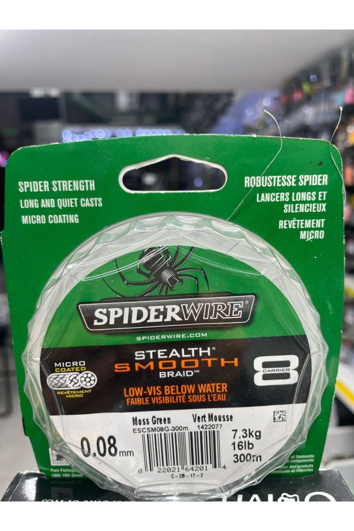 Spiderwire Stealth Braid Spiderwire Stealth Smooth Braid (green 0,08mm  300mt 7.3kg) - Trendyol