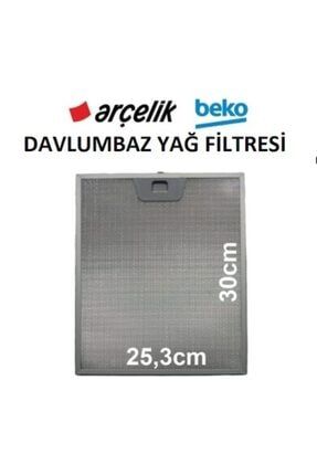 Beko Davlumbaz Filtresi Aspiratör Tel Filtre 25,3x30cm ARÇELİK BEKO BLOMBERG