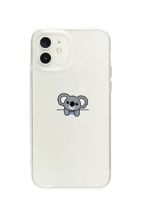 Iphone 12 Koala Şeffaf Telefon Kılıfı BCIPH12SEFKOALA