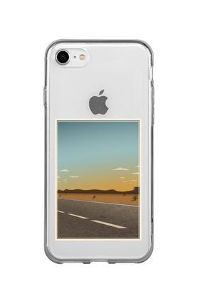 Iphone Se Road Şeffaf Telefon Kılıfı BCIPHSESEFROAD