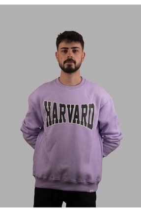 Harvard Baskılı Oversize Sweatshirt hrvrd01