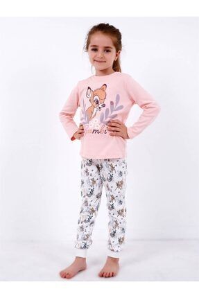 Bambi Lisanslı Çocuk Pijama Takım 18453 CBA18453-22K1
