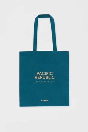 Pacific Republic Logolu Tote Çanta 08820304