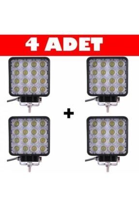 yugo led lamba 9 led sis fari calisma lamba traktor off road 9 led kare sis calisma lambasi 12 24 v fiyati yorumlari trendyol