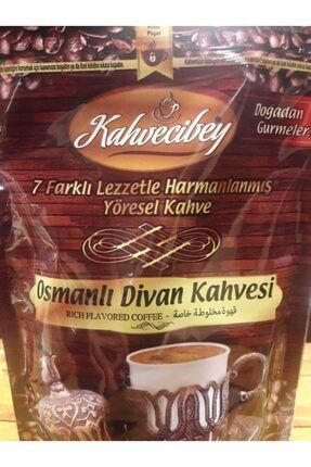 Kahvecibey 7 Farklı Lezzetle Harmanlanmış Yöresel Kahve Osmanlı Divan Kahvesi 25 X 200 Gr TT1890357
