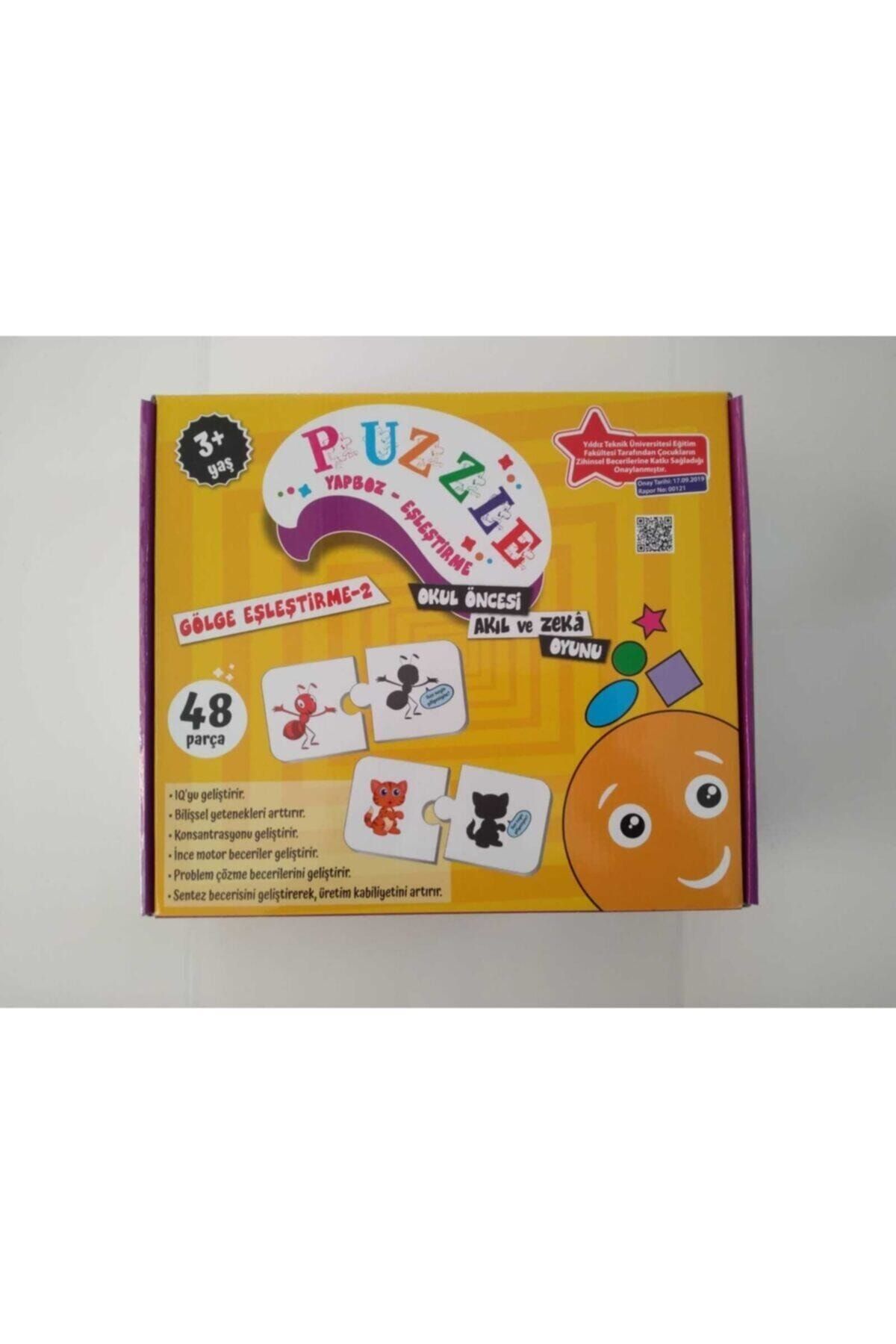 beceri dunyasi okul oncesi akil zeka oyunu puzzle golge eslestirme 2 fiyati yorumlari trendyol