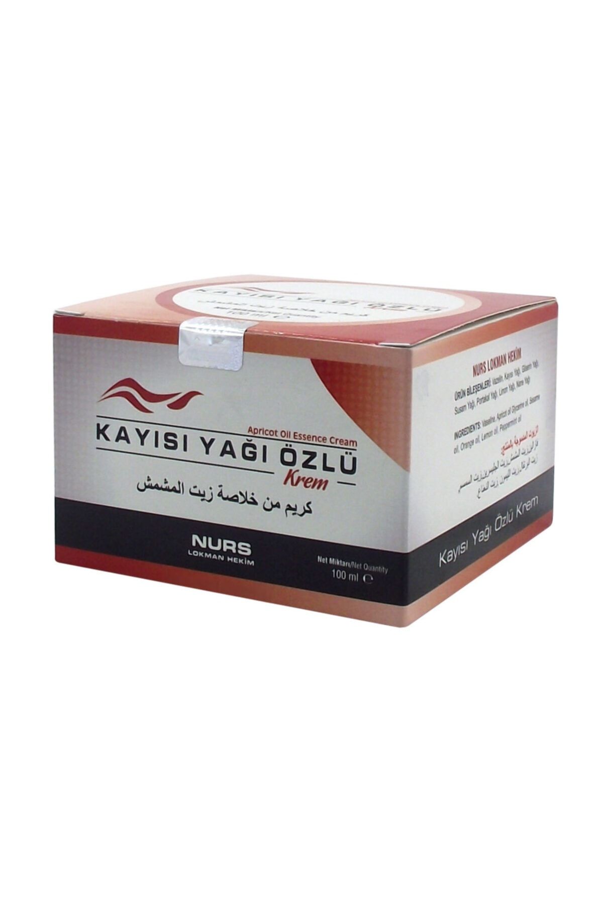 Kayısı Yagı Özlü Krem 100ml