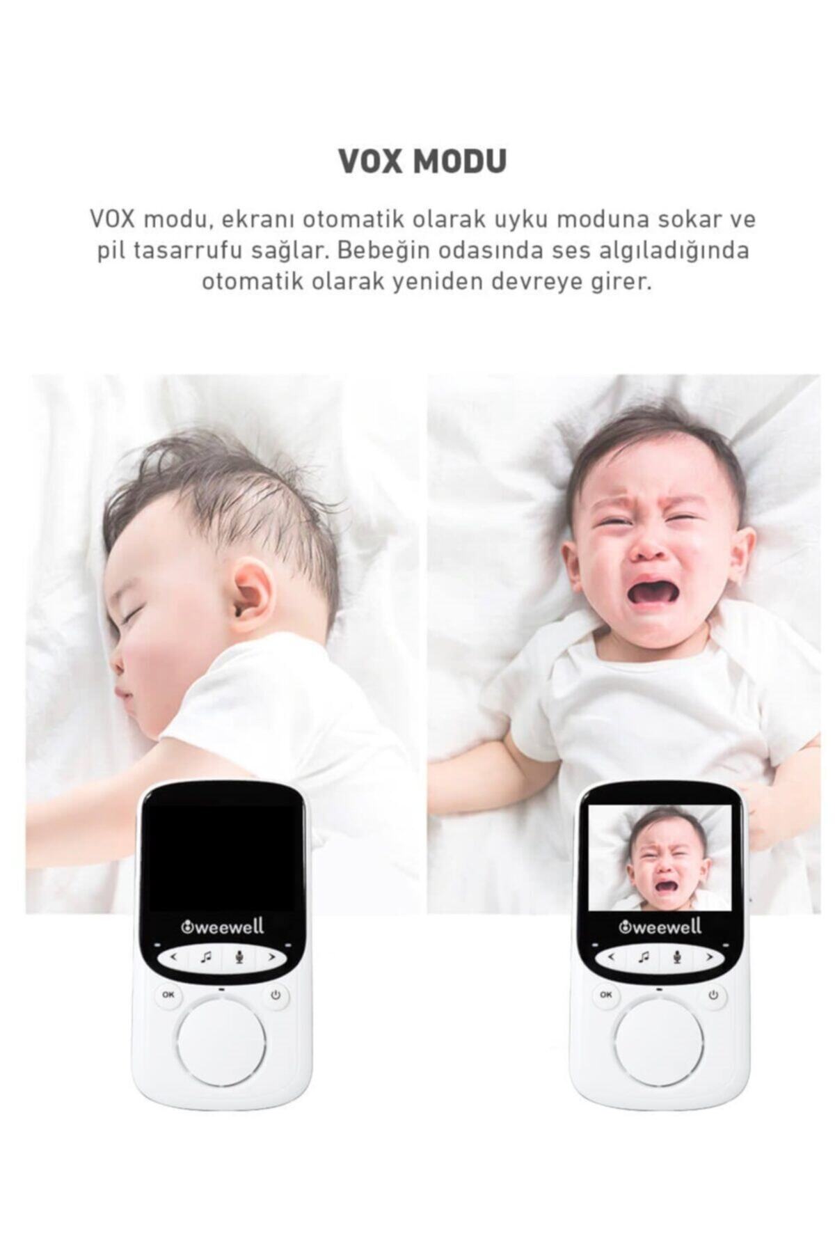 Weewell Wmv 815 Bebek Izleme Cihazı fotoğrafı 7 (önizleme)