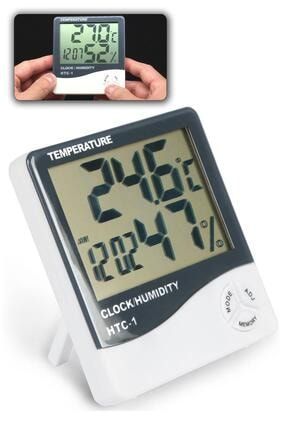 Masaüstü Dijital Termometre , Nem Ölçer Higrometre 153.003.M048-1