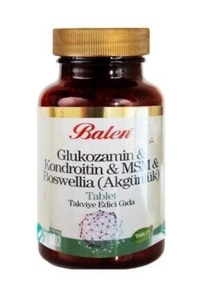 Glukozamin Kondroitin Msm Boswellia Akgünlük Glukosamin Bosvelya 120 Tablet X 1200 Mg gloşbsc