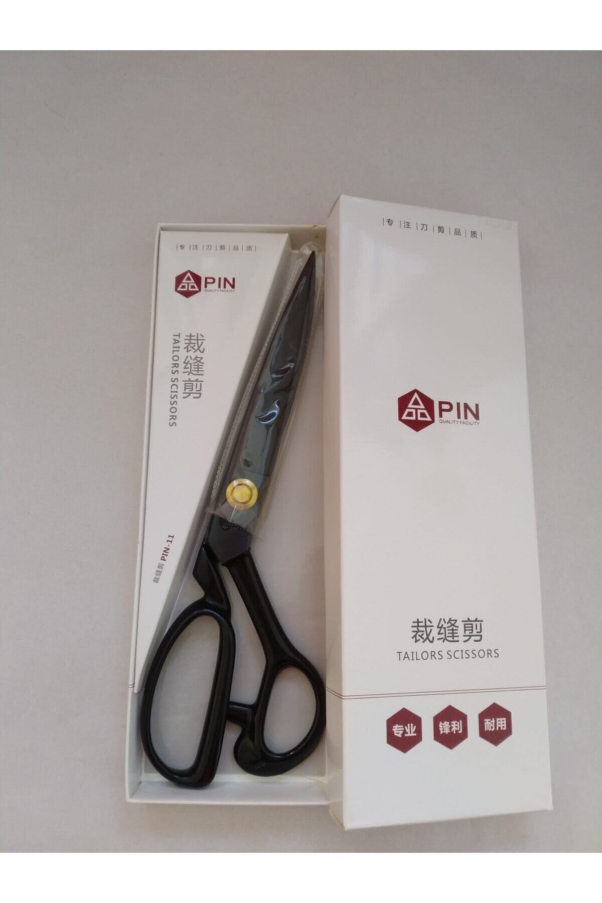 Pin-Stainless Steel Professional Tailor Fabric Scissors No:11 1
