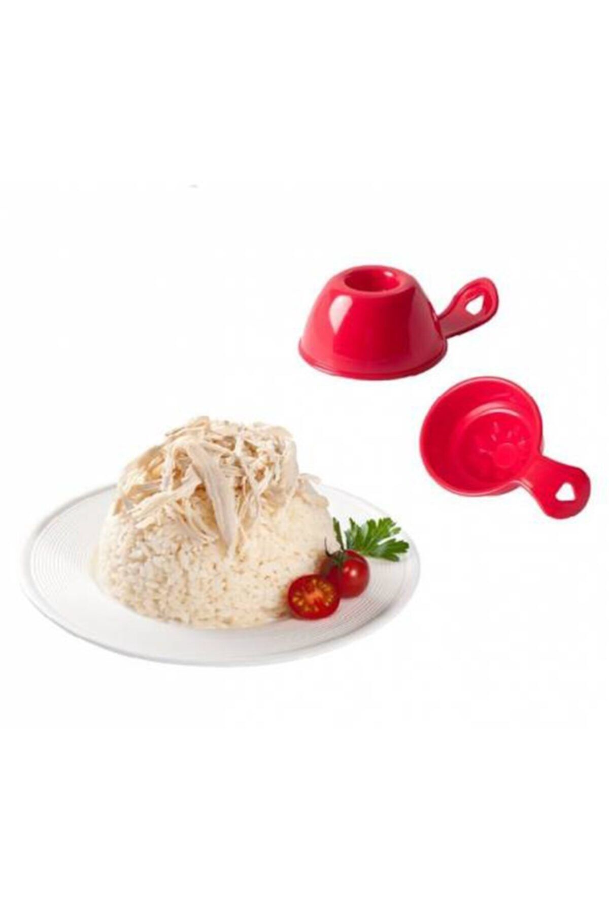 Buffer-Pilaf and Halva Shape Transmitter Practical Serving Mold Tool (2 Pieces) 4