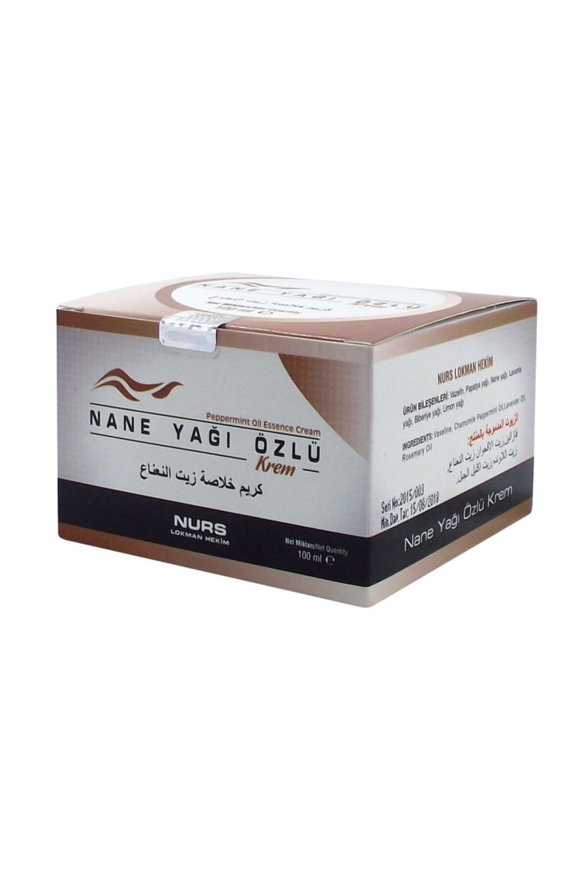 Lokman Hekim Nane Yağı Özlü Krem 100 ml.