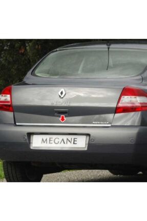 Renault Megane 2 Sedan Bagaj Alt Kromu Nikelajı 2003-2012 UNCBGJ