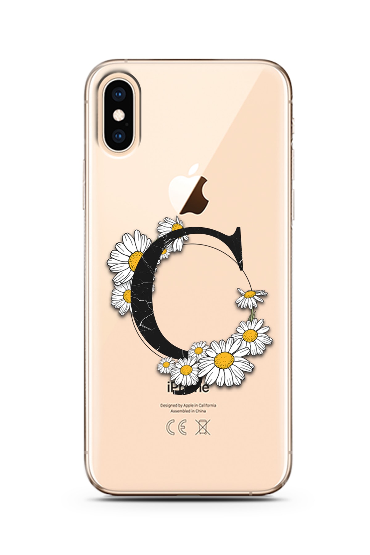 Spoyi Iphone Xs C Harfi Papatya Harf Tasarim Super Seffaf Silikon Telefon Kilifi Fiyati Yorumlari Trendyol