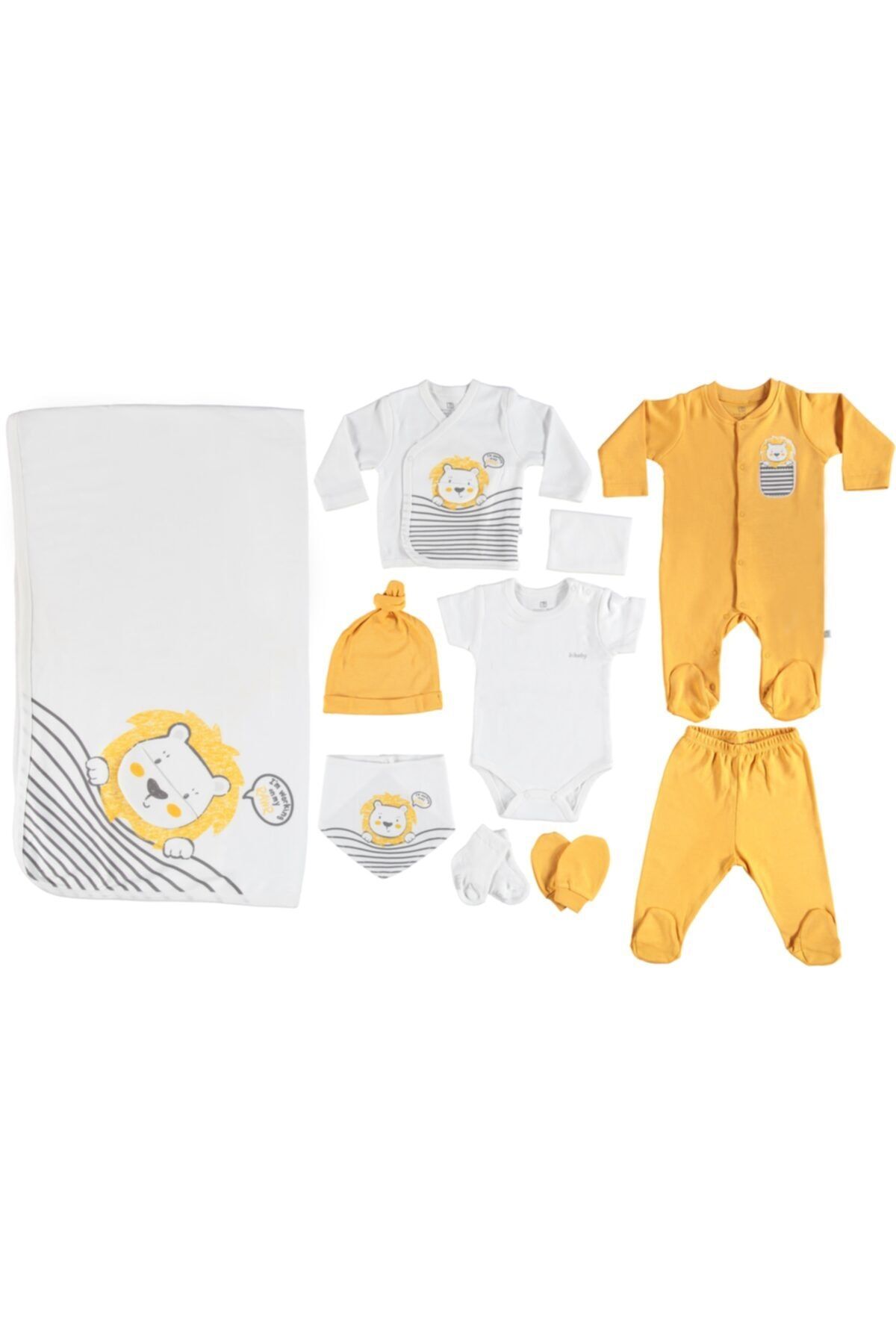 Bibaby Bebek Sarı Leo Hastene Çıkışı 10 Lı Set