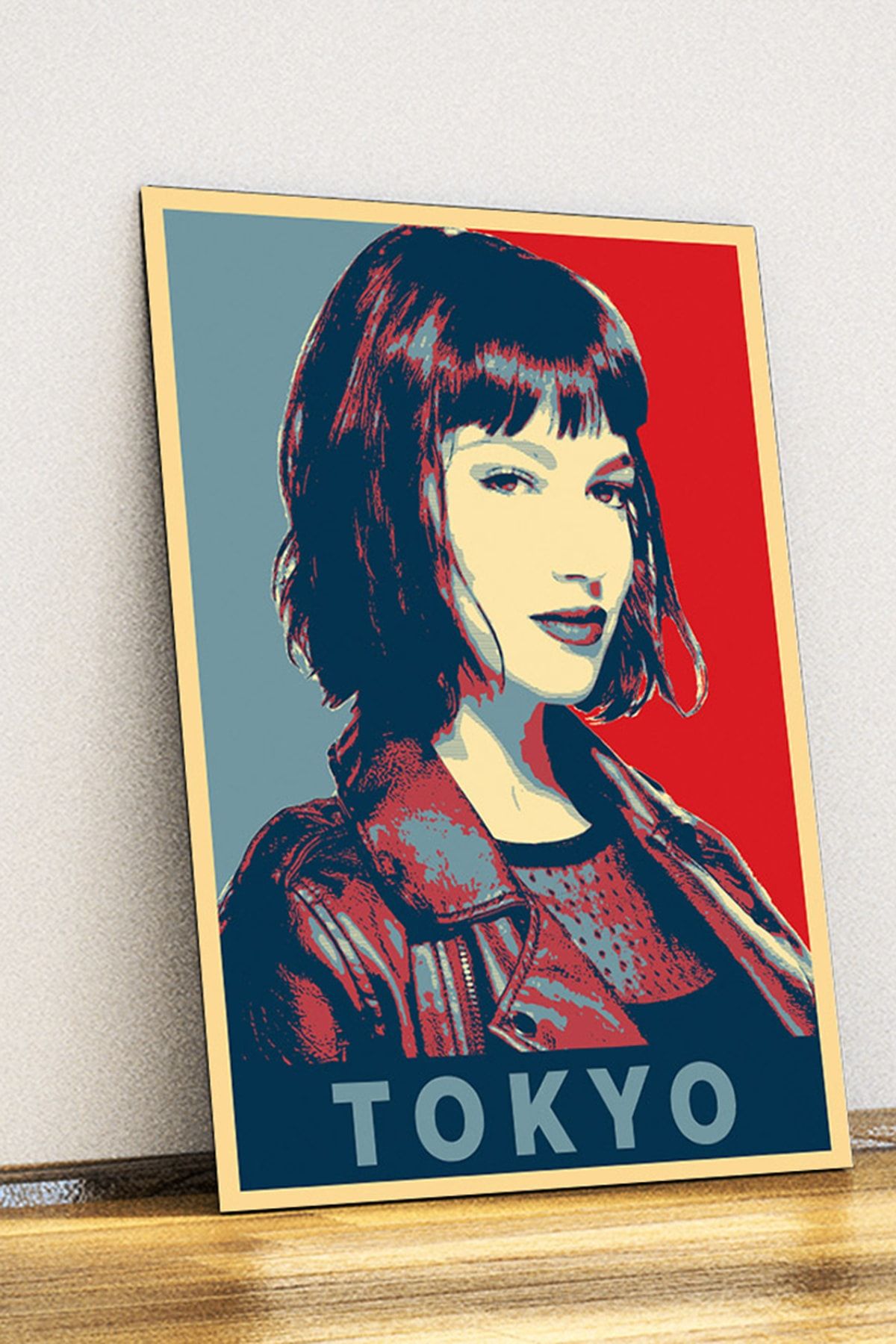 javvuz tokyo la casa de papel metal poster fiyati yorumlari trendyol