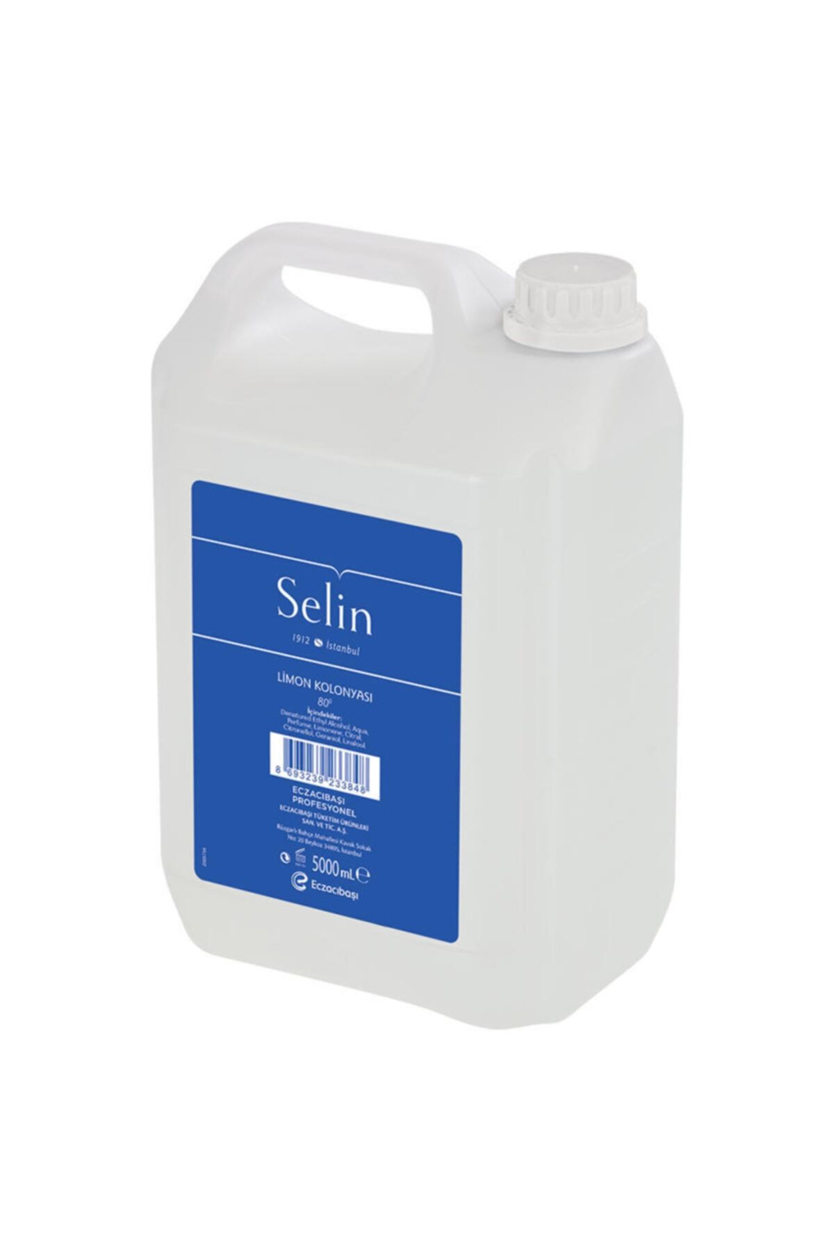 ادکلن لیمویی 5 لیتری Selin