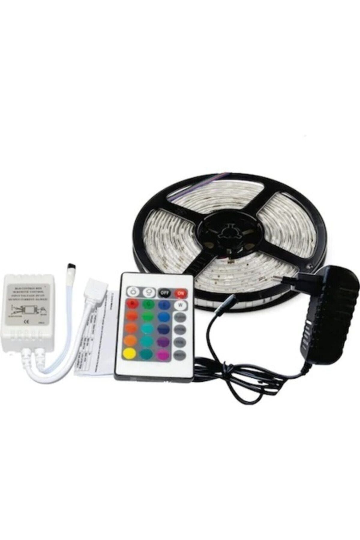 osram 5 metre rgb serit led 16 renkli ic dis mekan kumandali set fiyati yorumlari trendyol