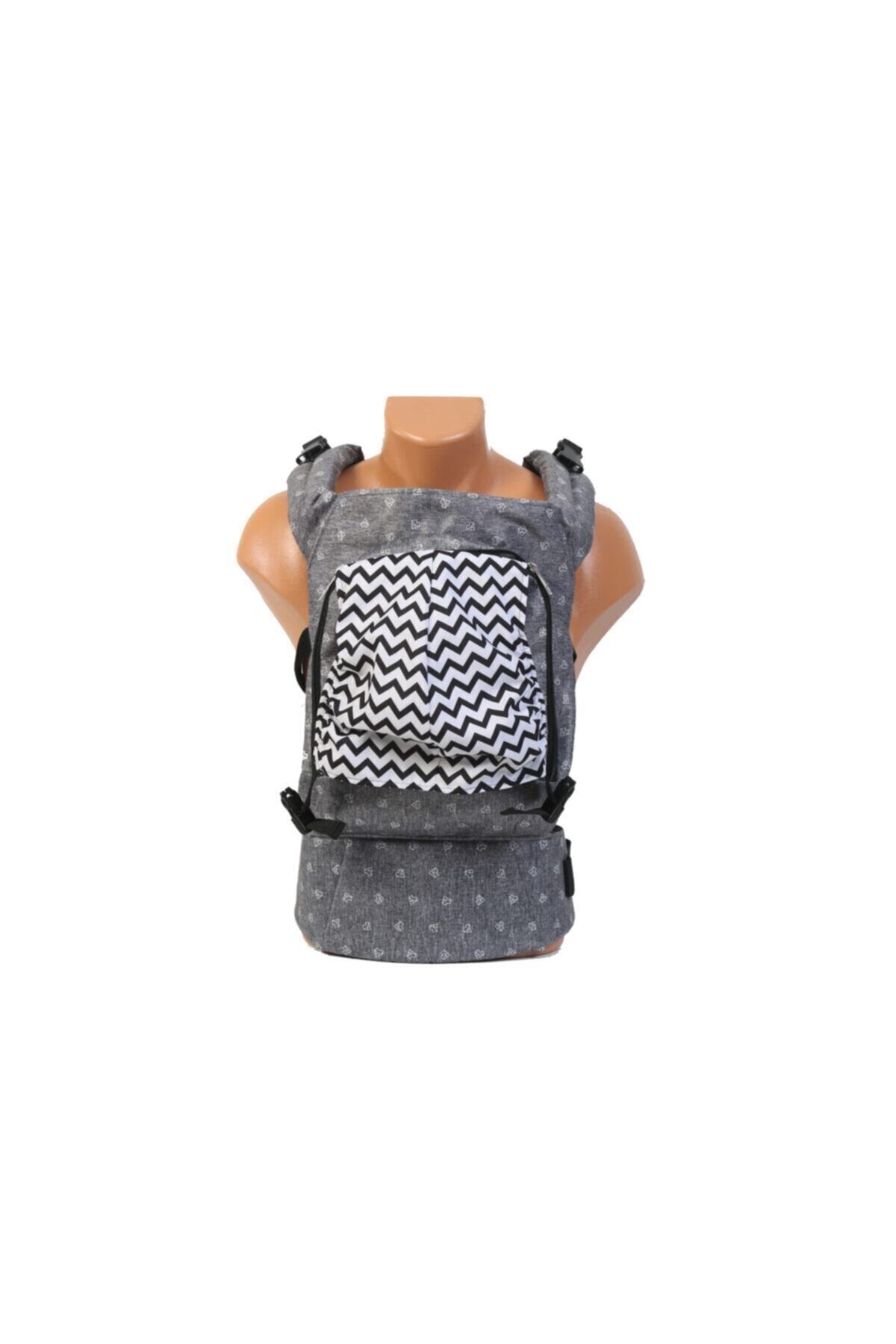 Babymol Unisex Gri Exclusive Kanguru fotoğrafı 3 (önizleme)