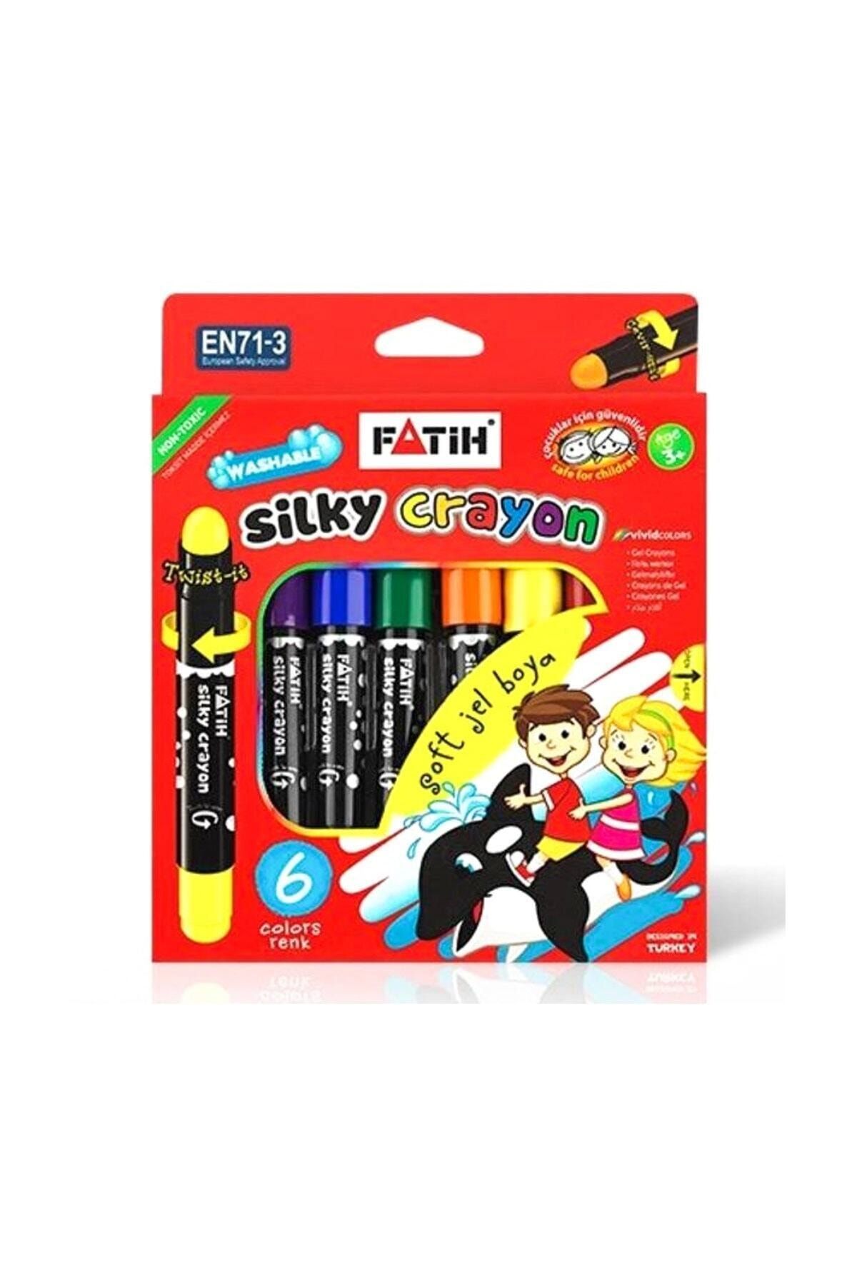 fatih multi cevirmeli mum boya 6 renk
