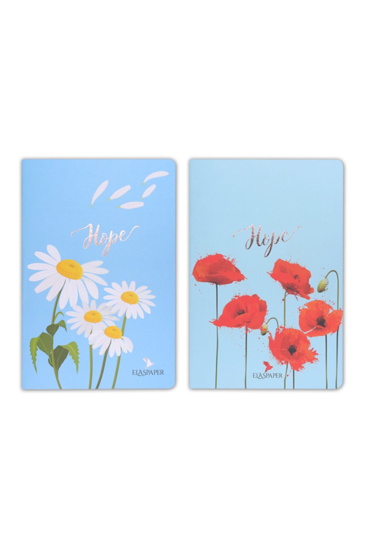 Yediveren Yayınları Set Caiete Cu Flori Gemeni 2 - One Size