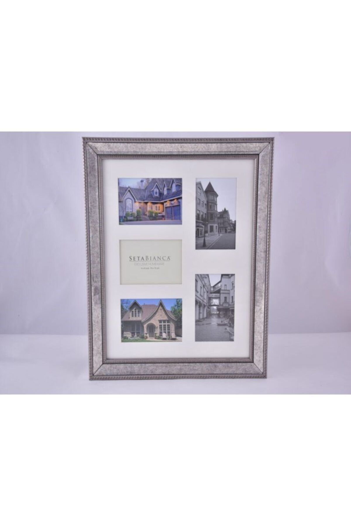 SETABIANCA Venezia Frame Nokta Desenli 5li Çerçeve 34 X 41 Cm