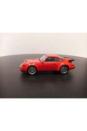 1:36 Porsche 911 Turbo Diecast Çek Bırak Model Araba (kırmızı) 911KIRMIZI