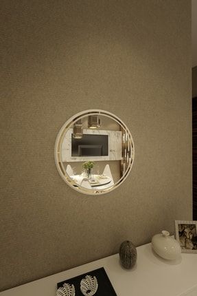 Armoni Dekoratif Konsol Aynası Beyaz 50cm ZA152001034