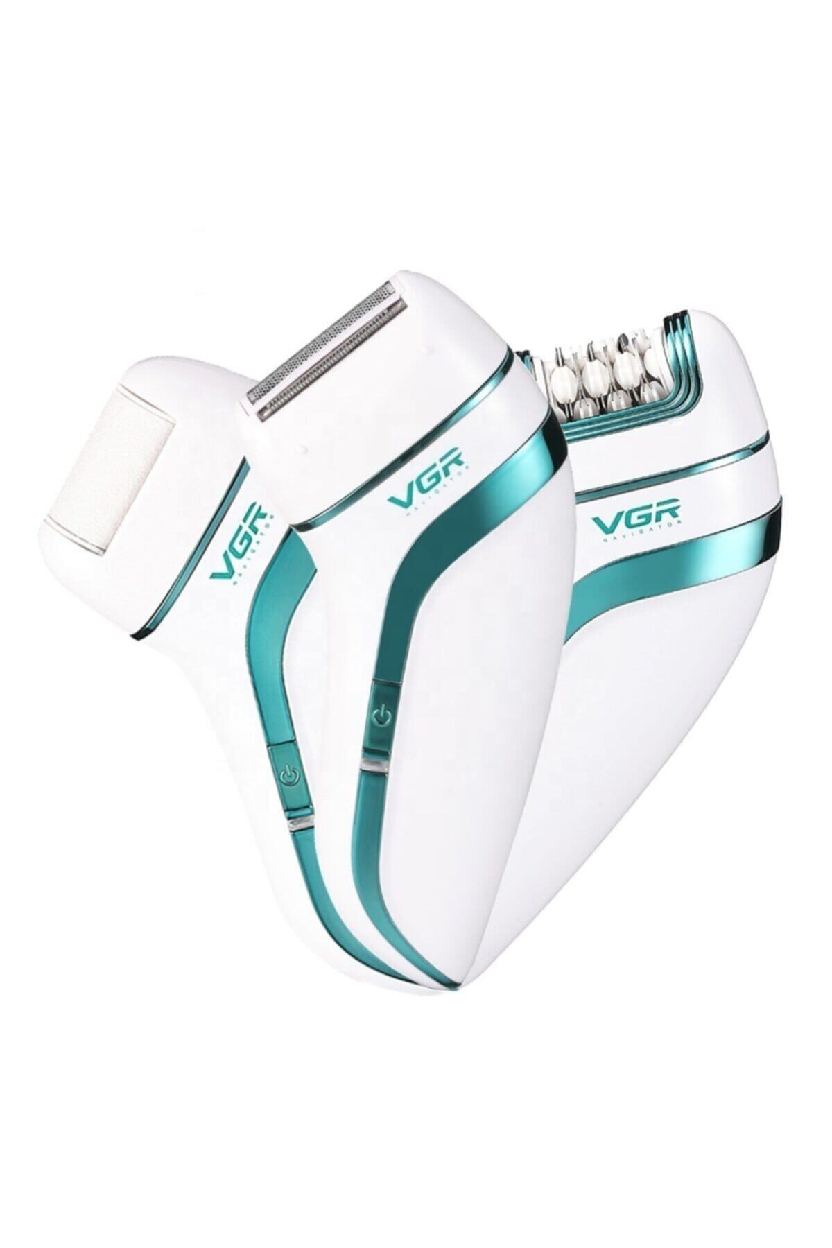 VGR Orjinal Epilasyon Aleti 3 Başlıklı Epilasyon Aleti
