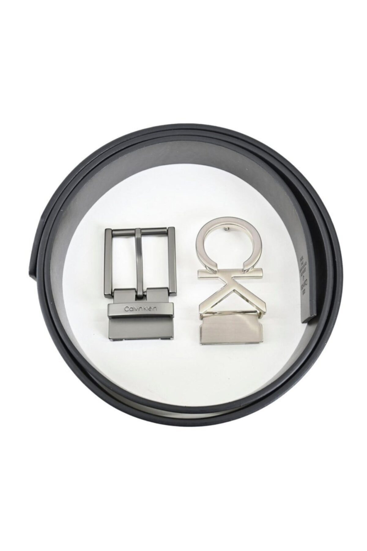 کلوین کلاین کمربند مردانه کلوین کلاین مدل 4 در 1 کد 11ck020007-blk-brn