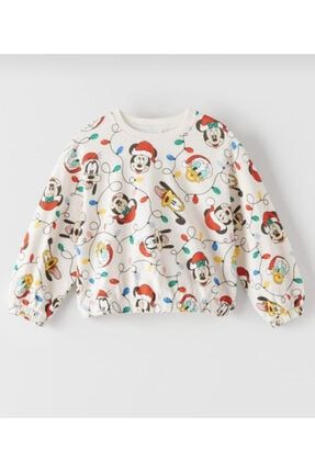Noel Temalı Sweatshirt Cldy001-01