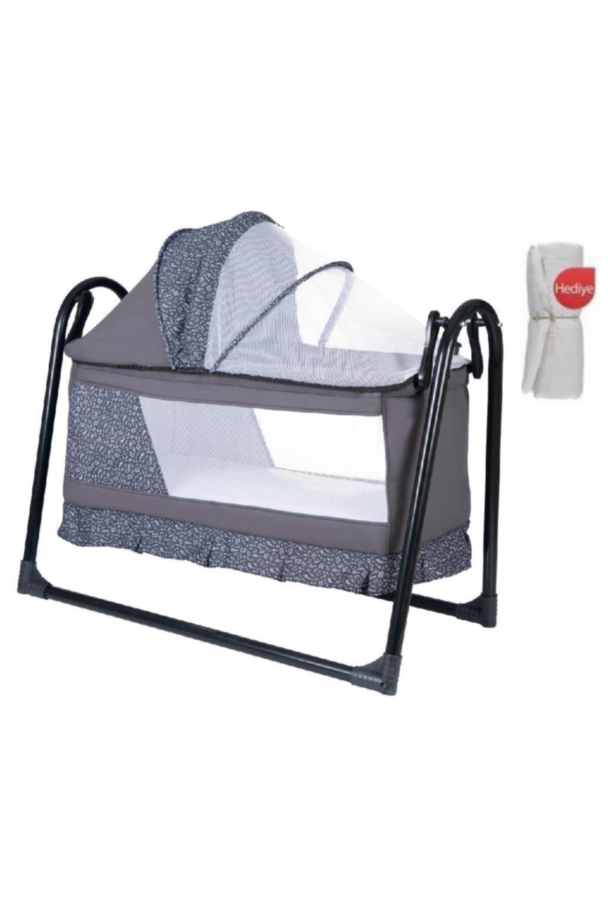 Convers Babydoor 1927 Sugar Sallanır Beşik Yataklı Gri