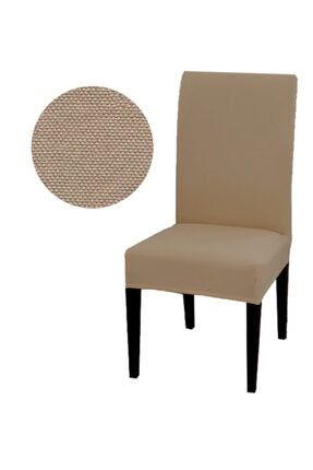 Balpeteği Desen Sandalye Örtüsü Likra Kumaşlı Esnek Lastikli Yıkanabilir Sandalye Kılıfı Kemik balpetegi sandalye